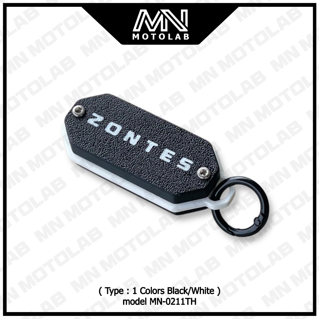 MN ZONTES Keyless Caes Protection 3D เคสคีย์เลส ( Type:1 / Colors Black/White / สีดำและขาว) Model MN-0211TH