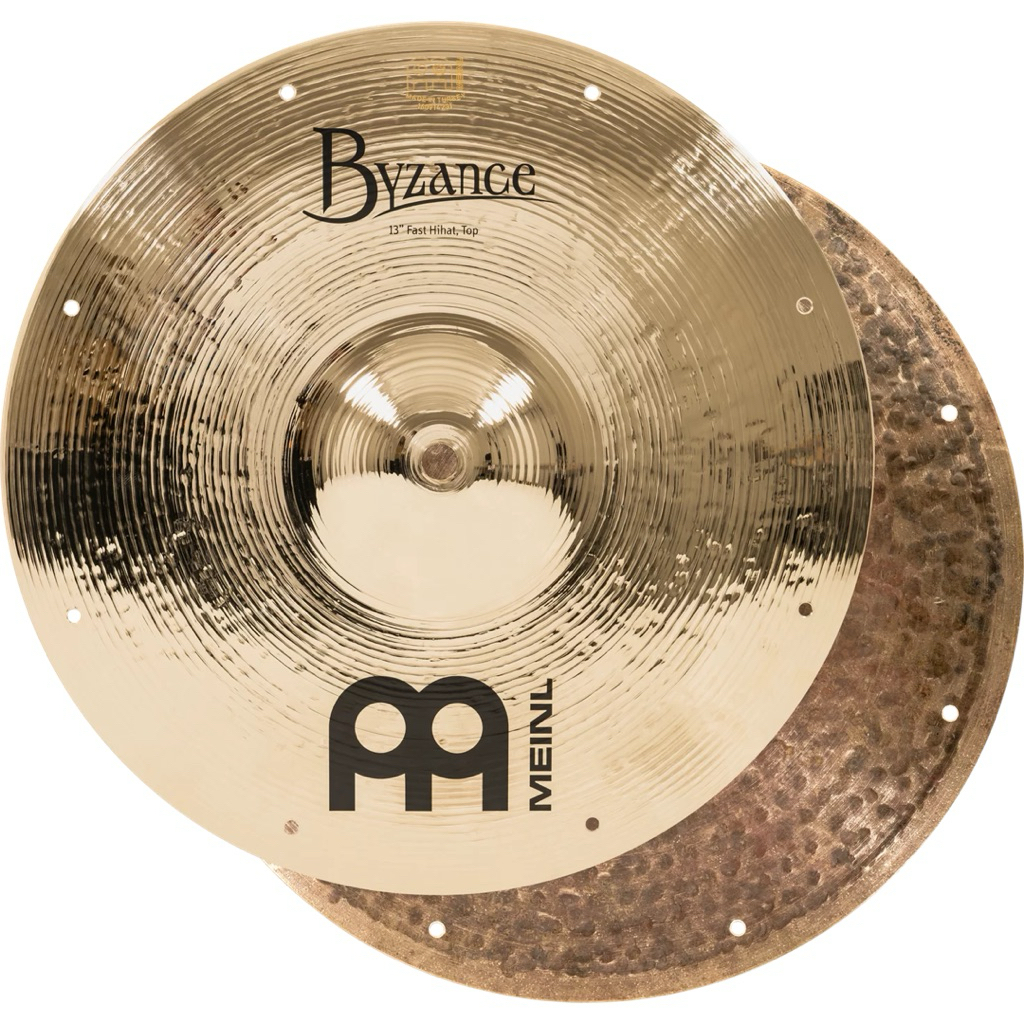 MEINL Cymbasl Byzance Brilliant Fast Hihat -13" (B13FH)