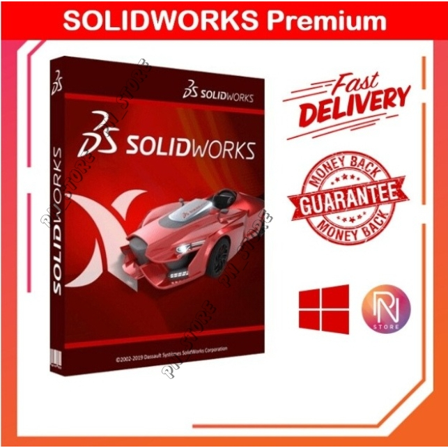 SolidWorks Premium 2026 โปรแกรมออกแบบโครงสร้างชิ้นส่วน 2D และ 3D สำหรับ Windows