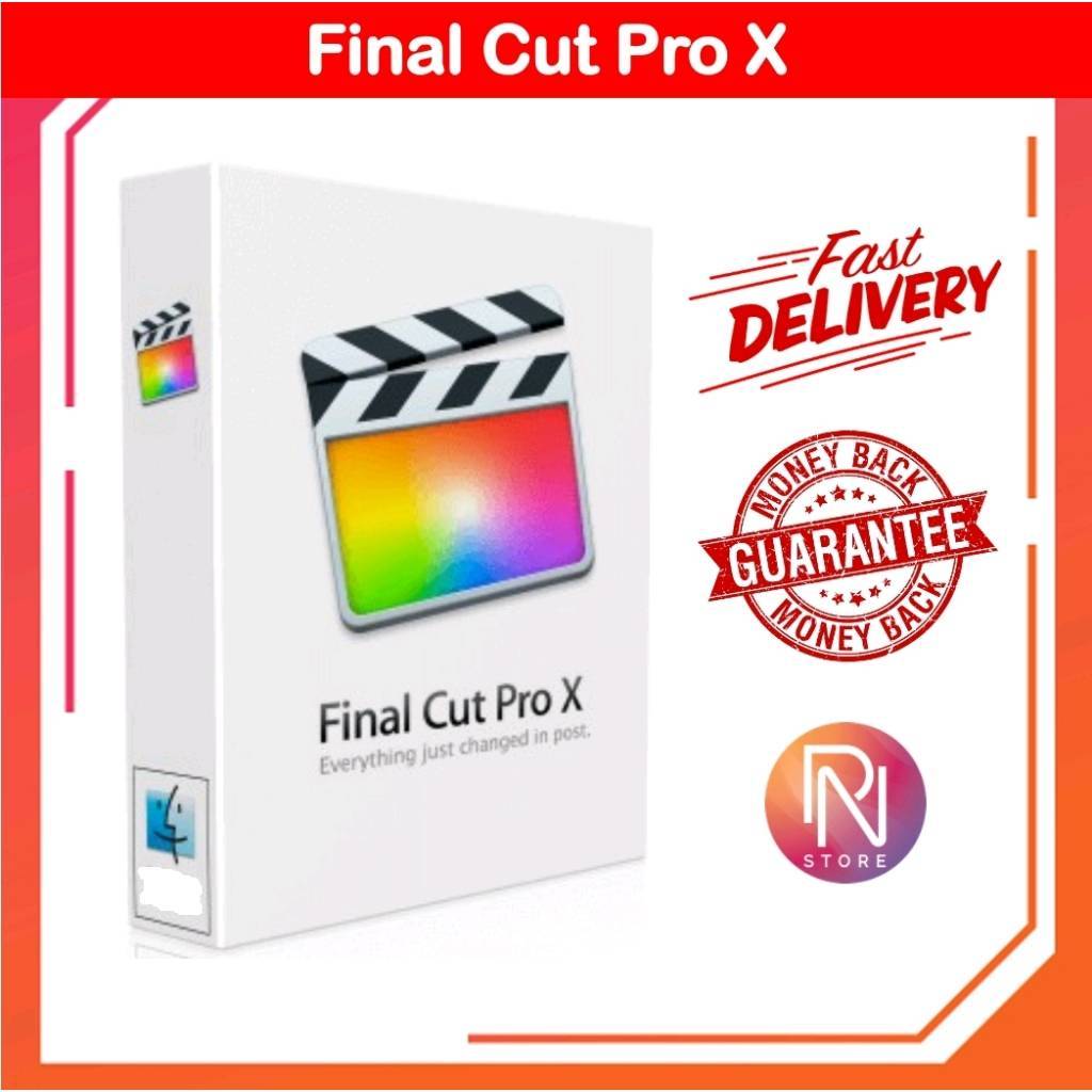 Final Cut Pro 2026 v12.x [รองรับ OS 26] โปรแกรมตัดต่อเพลงของ Macbook
