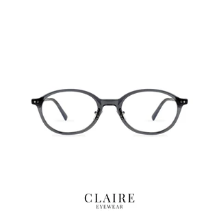 (แว่นสายตาสั้น) CLAIRE รุ่น "Haru" แว่นกรองแสงสายตาสั้น บล็อคแสงสีฟ้า กันแดดUV400 | ออกแดดเลนส์เปลี่ยนสี "ชา"