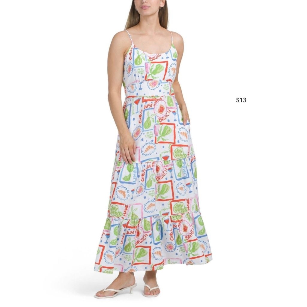 CYNTHIA ROWLEY เดรสลินิน