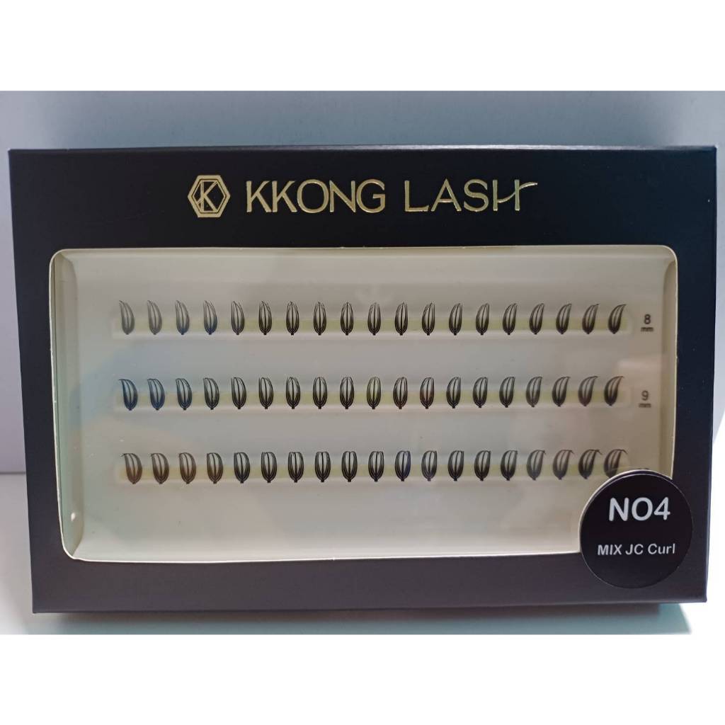 ขนตาปลอมสีดำ KKONGLASH NO4