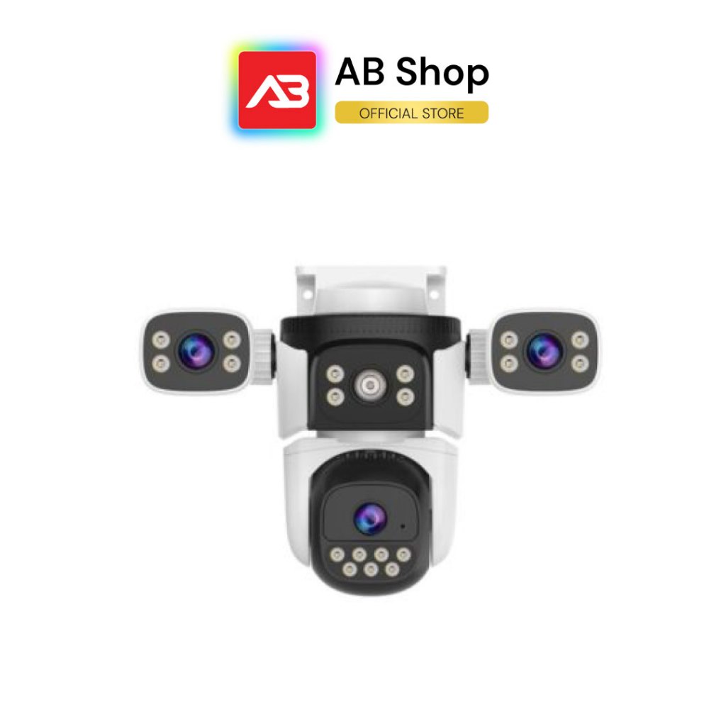 VSTARCAM กล้องวงจรปิด 4G 2 ล้านพิกเซล รุ่น CG621SR (3 Lens)