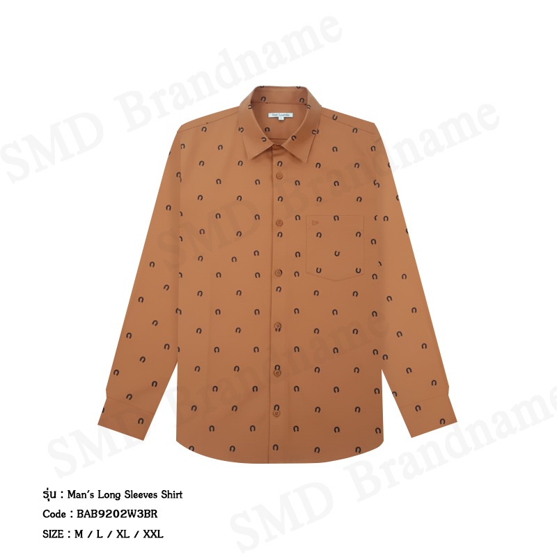 Guy Laroche เสื้อเชิ้ตแขนยาวผู้ชาย รุ่น Man's Long Sleeves Shirt Code: BAB9202W3BR