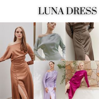 MAVE ATELIER รุ่น Luna Dress Space Grey ชุดเดรสไปงาน