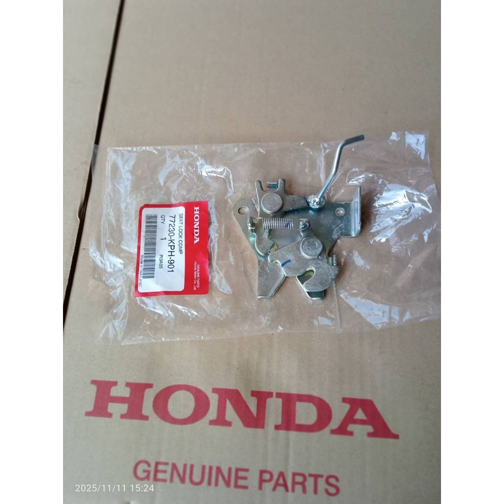 77230-kph-901ชุดล็อคเบาะ wave 125 S/r/i ทุกรุ่นแท้ศนย์ 100% - รูปที่ 2