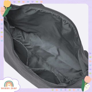 พร้อมส่ง🔥ของแท้ GU Cocoon Shoulder Bag กระเป๋าสะพายข้าง ผ้าไนลอน หนังเทียม ขนาดใหญ่ใส่ A4 ได้
