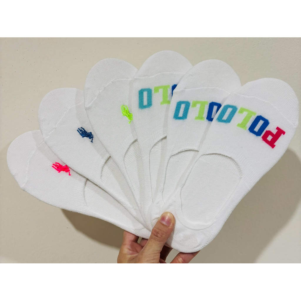 ถุงเท้า Polo ผู้หญิงแท้ 100% พร้อมส่ง