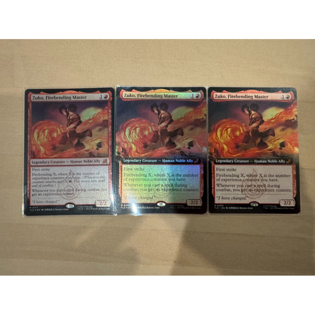 MTG Avatar: The Last Airbender Eternal-Legal: Zuko, Firebending Master