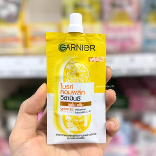 (ซอง) การ์นิเย่ ไบรท์ คอมพลีท / Garnier Vitamin C Bright Complete แบบซอง