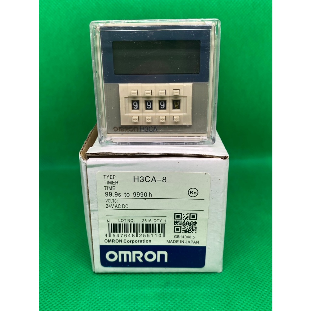 H3CA-8 24VAC/DC/H3CA-8 220VACTIMER TIME 99.9 s to 9990 h