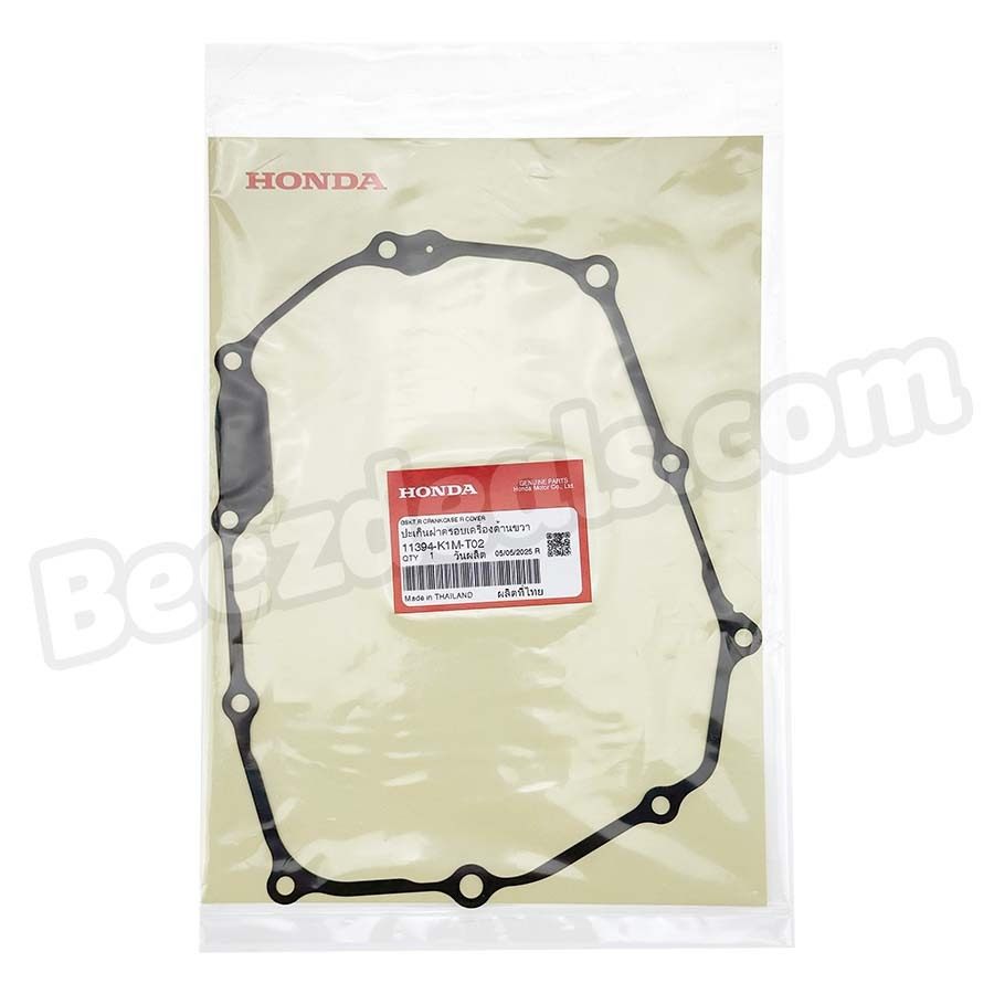 ปะเก็นฝาครอบเครื่องด้านขวา 11394-K1M-T02 (สินค้าแท้จากศูนย์) HONDA