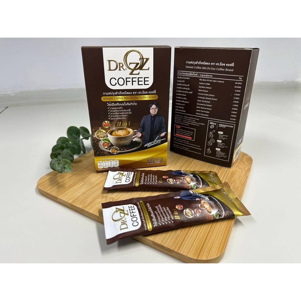 Dr.Ozz Coffee กาแฟปรุงสำเร็จชนิดผง ตรา ดร.อ๊อฟ คอฟฟี่