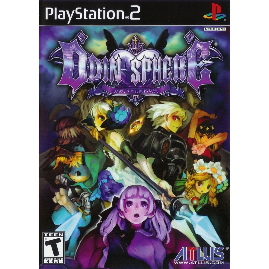 [PS2] Odin Sphere (1 DISC) เกมเพลทู แผ่นก็อปปี้ไรท์ PS2 GAMES BURNED DVD-R DISC