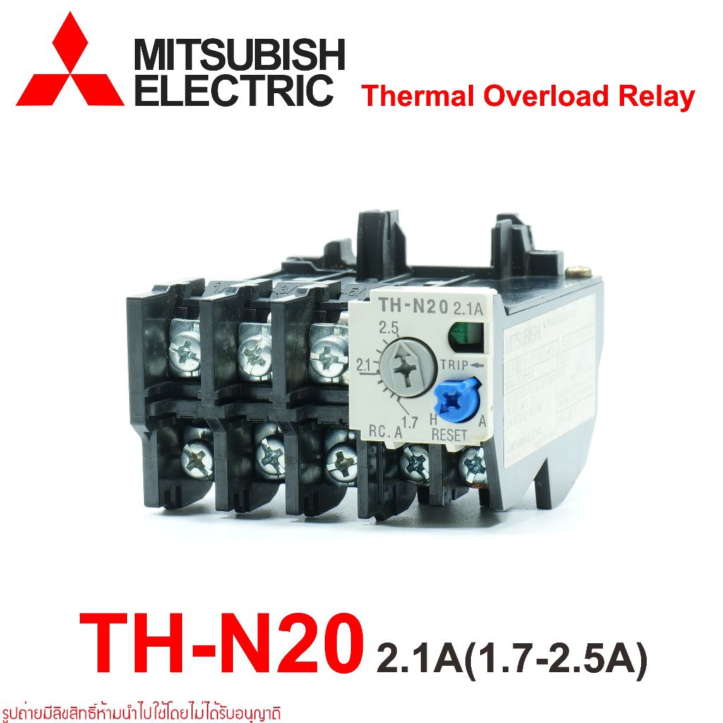 TH-N20 2.1A (1.7-2.5) OVERLOAD MITSUBISHI TH-N20 OVERLOAD TH-N20 MITSUBISHI TH-N20