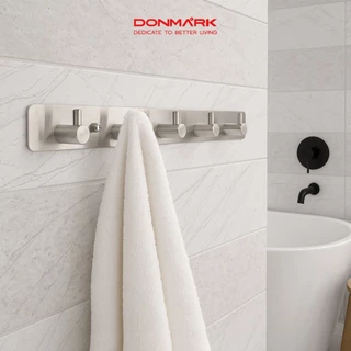 DONMARK ขอแขวนอเนกประสงค์สแตนเลส 3 และ 5 ขอ แบบเจาะยึด รุ่น A-03SS
