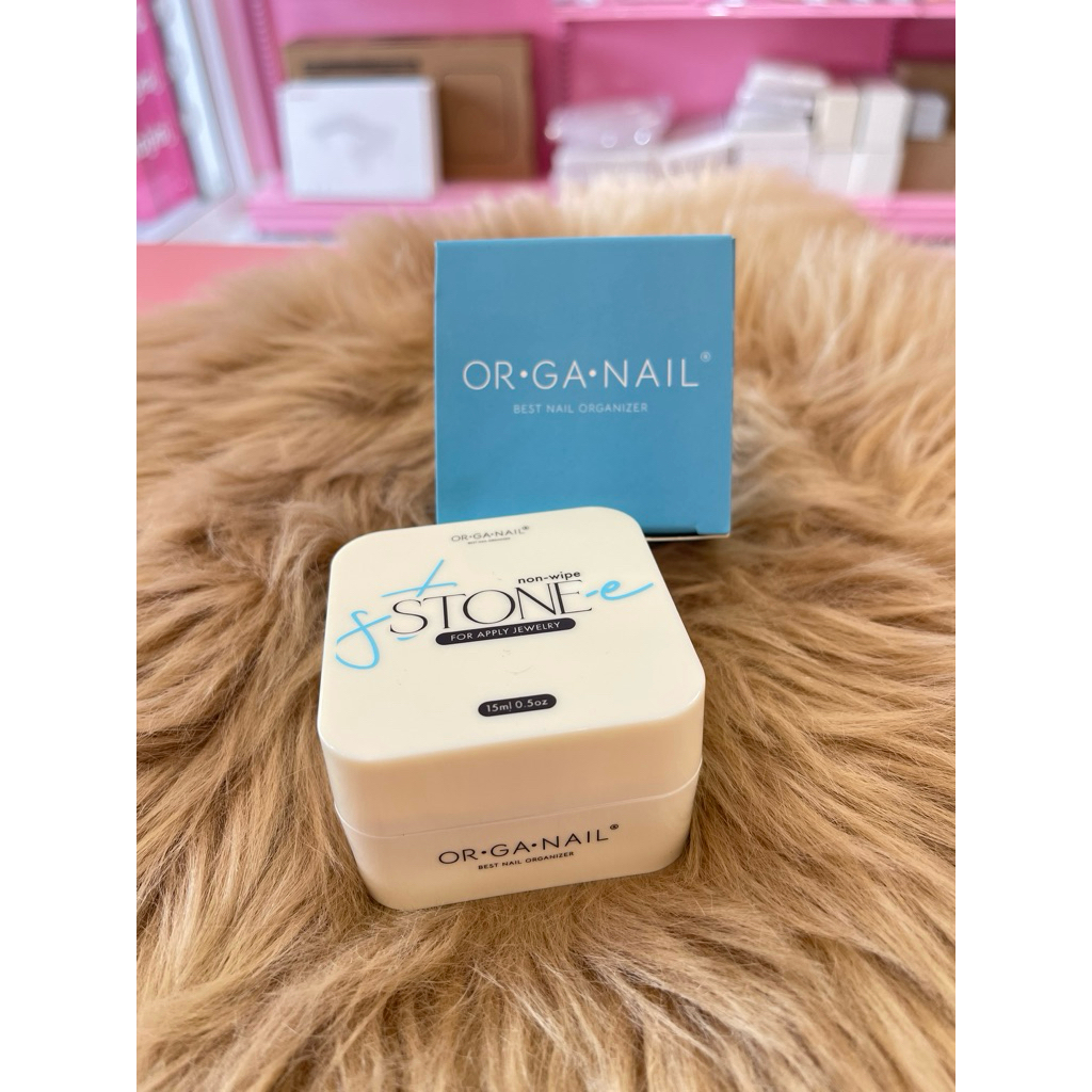 Stone gel organail เจลใสทำลายนูน ขัดผงเฉพาะจุด เนื้อเจลลี่ อบแล้วแห้งเลย