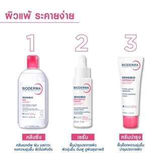 Bioderma Sensibio H2O 500 ml ไมเซล่าคลีนซิ่งวอเตอร์ สำหรับผิวแพ้ ระคายง่าย