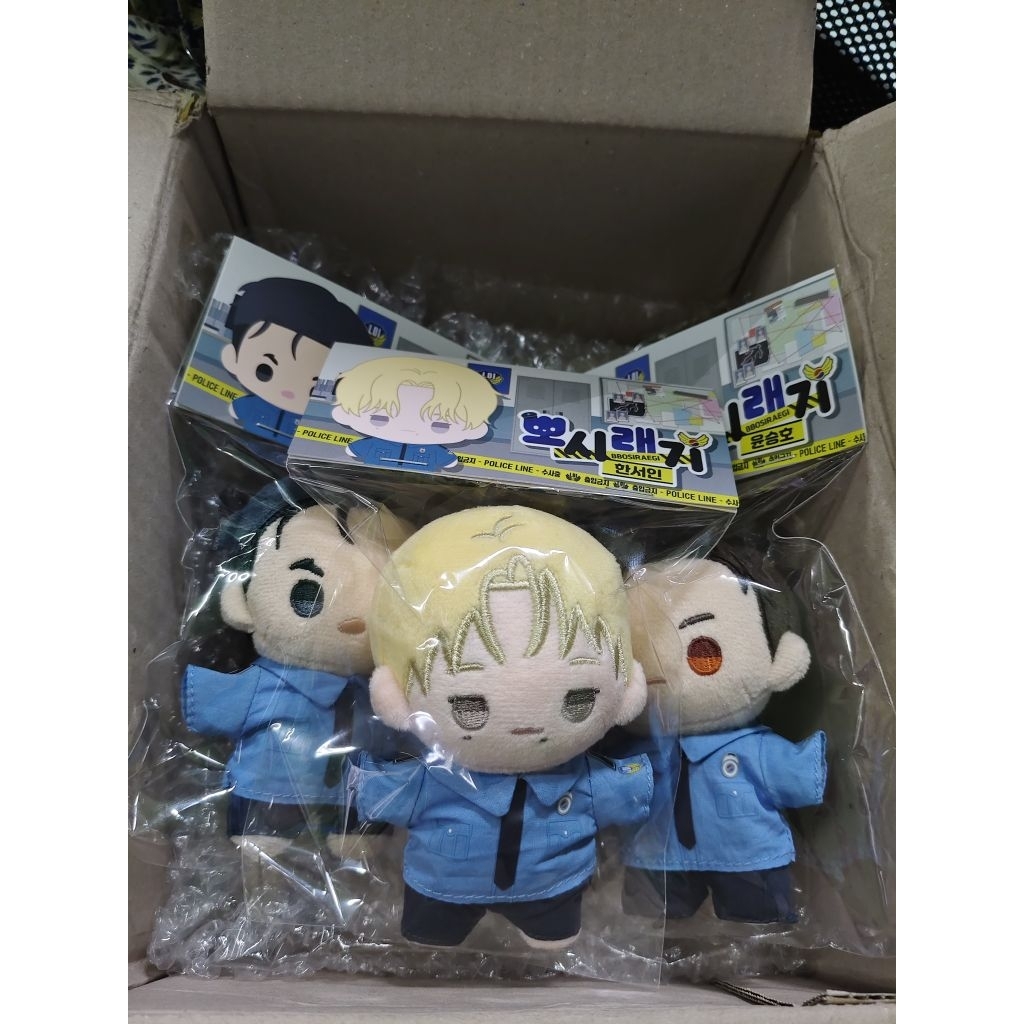 [ พร้อมส่ง ] ตุ๊กตาlezhin 🚔 ตุ๊กตาเวอร์ชั่นตำรวจ 🚔