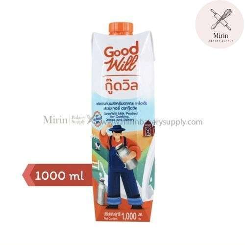 Good Will นมข้นจืด 1ลิตร