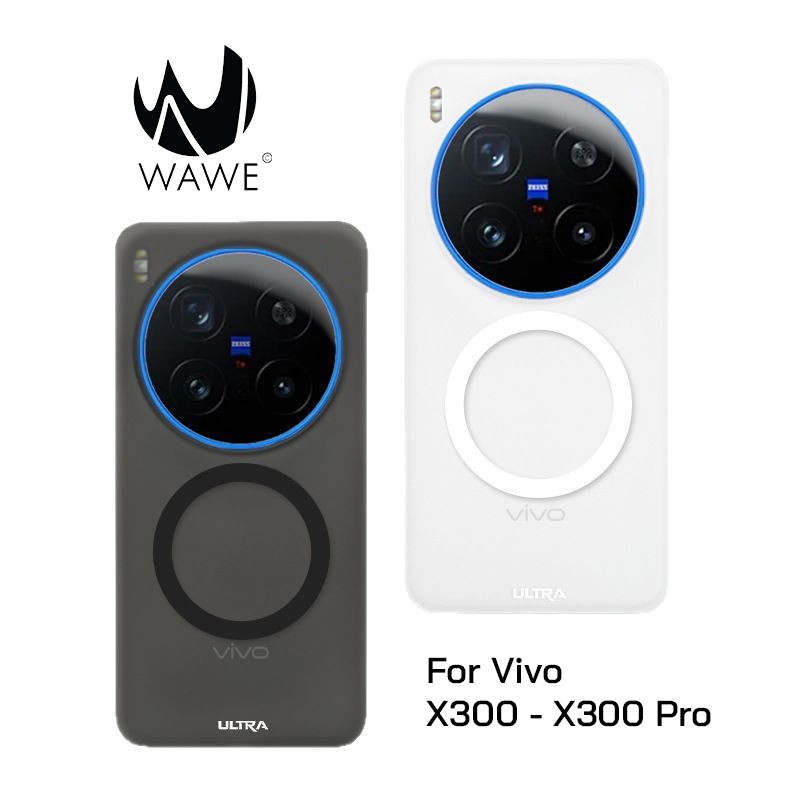 [ส่งจากกทม.] เคส Vivo X300 และ X300 Pro วงแหวนรอบกล้องสีน้ำเงินเพิ่มระดับความล้ำ พร้อมรองรับแม่เหล็กด้านหลัง