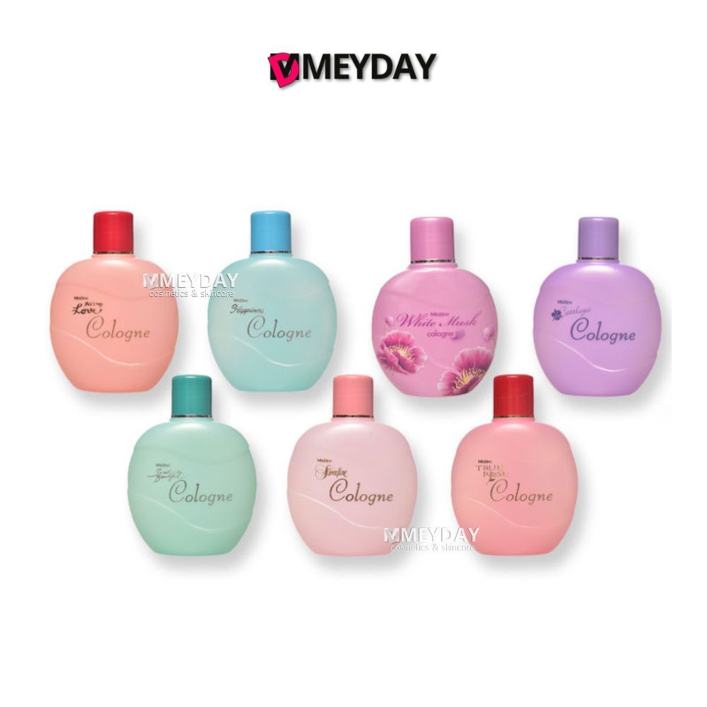 น้ำหอม มิสทิน โคโลญจ์ Mistine Cologne  มีให้เลือกทั้งหมด 7 กลิ่นหอม