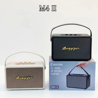 ลำโพงบลูทูธ รุ่นM4Ⅱ 20วัตต์ ปรับเบสได้ พร้อมสายหิ้วแบบหนัง ของแท้ 100% Bluetooth speaker