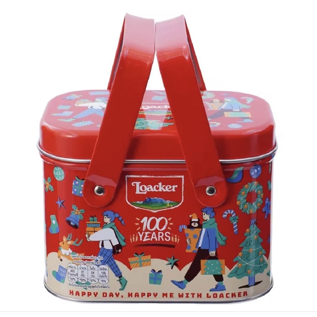 [พร้อมส่ง✈️🎊]ล็อคเกอร์ มินิส์ แอสซอร์ทเต็ด เวเฟอร์ 80 กรัม Loacker Minis Assorted Wafer 80g.