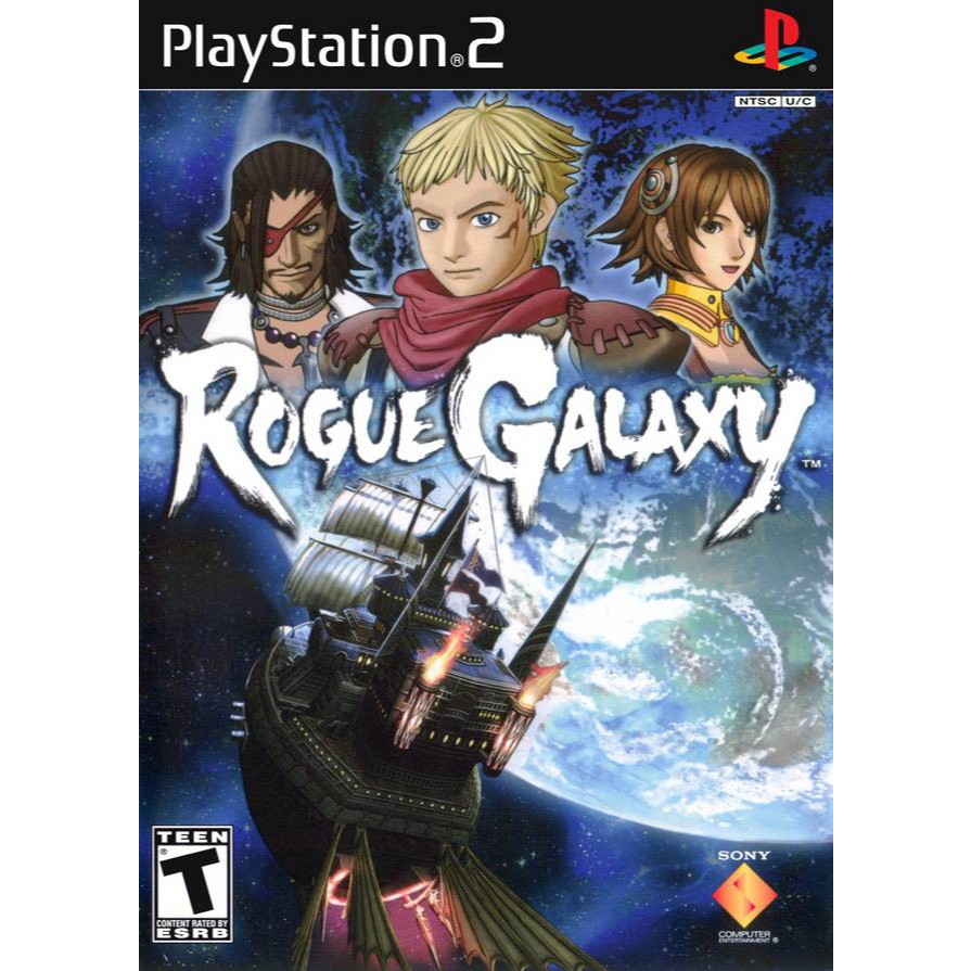[PS2] Rogue Galaxy (1 DISC) เกมเพลทู แผ่นก็อปปี้ไรท์ PS2 GAMES BURNED DVD-R DISC