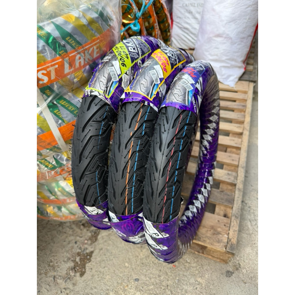 ยางนอก PKT  MO671 TT ลายลายซิตี้กริป  ขอบ14 (แบบใช้ยางใน) 70/90-14 80/90-14  90/90-14 - รูปที่ 5