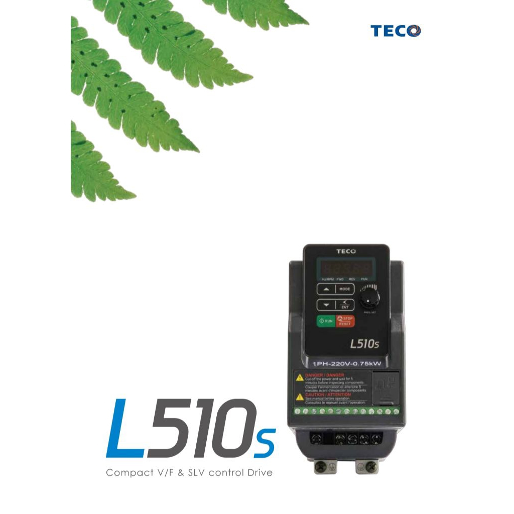 TECO Inverter L510s 1HP