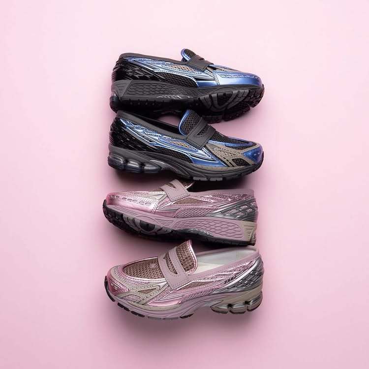 NB 1906L ‘Ice Wine Pink Taffy & Blue Gemstone’