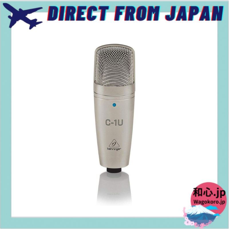 BEHRINGER C-1U, USB Condenser Microphone for Computer【ส่งตรงจากญี่ปุ่น】B001QXCYZY