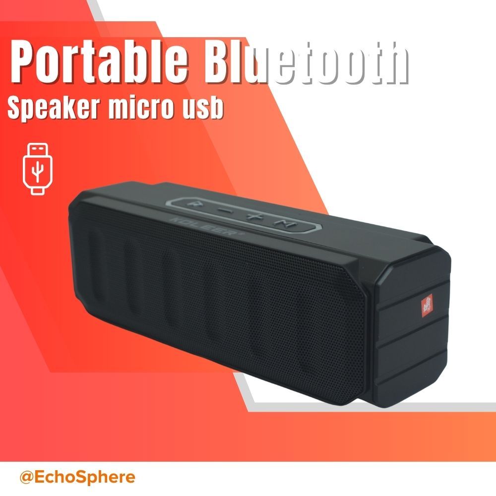 Portable Wireless Speaker – ลำโพงไร้สายพกพา KOLEER