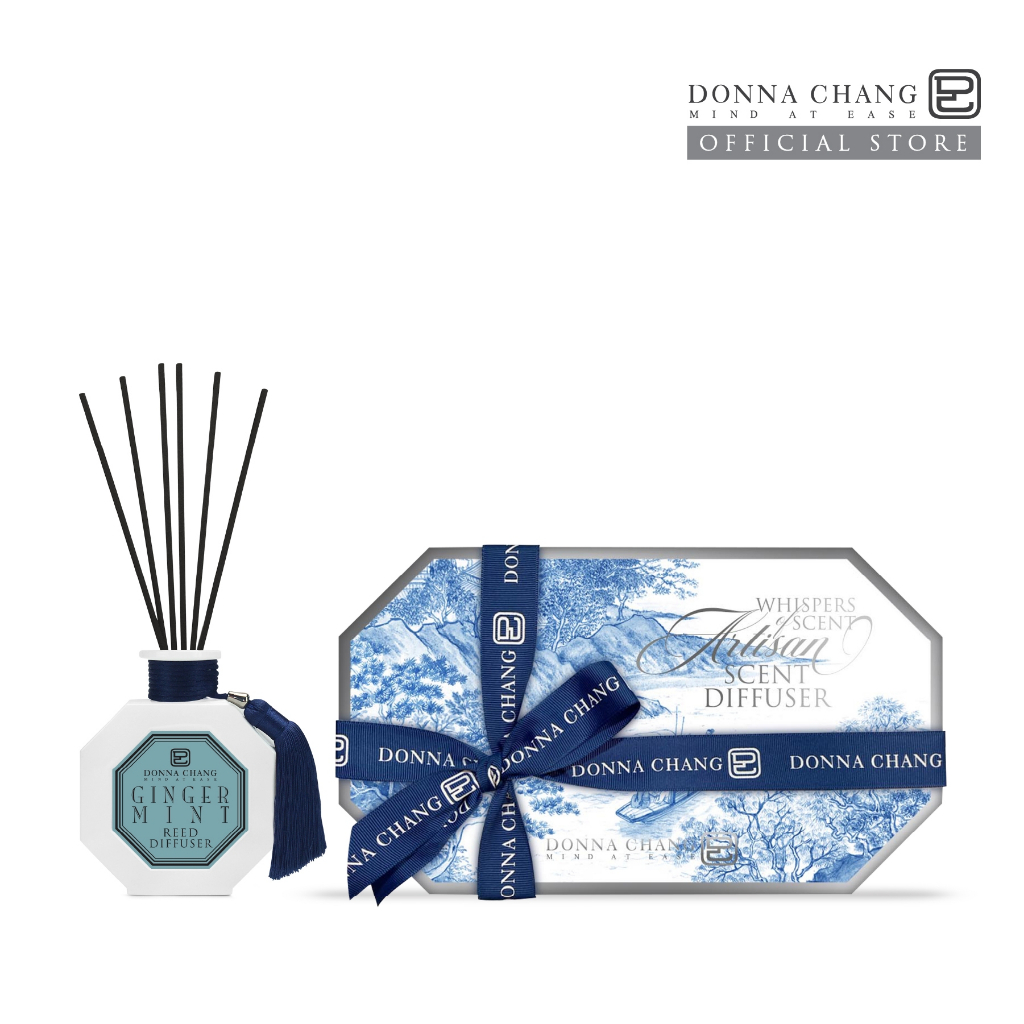 DONNA CHANG Eucalyptus Lavender Reed Diffuser (100 ml) ดอนน่า แชง ก้านไม้หอมกระจายกลิ่น น้ำหอมปรับอากาศ น้ำหอมบ้าน