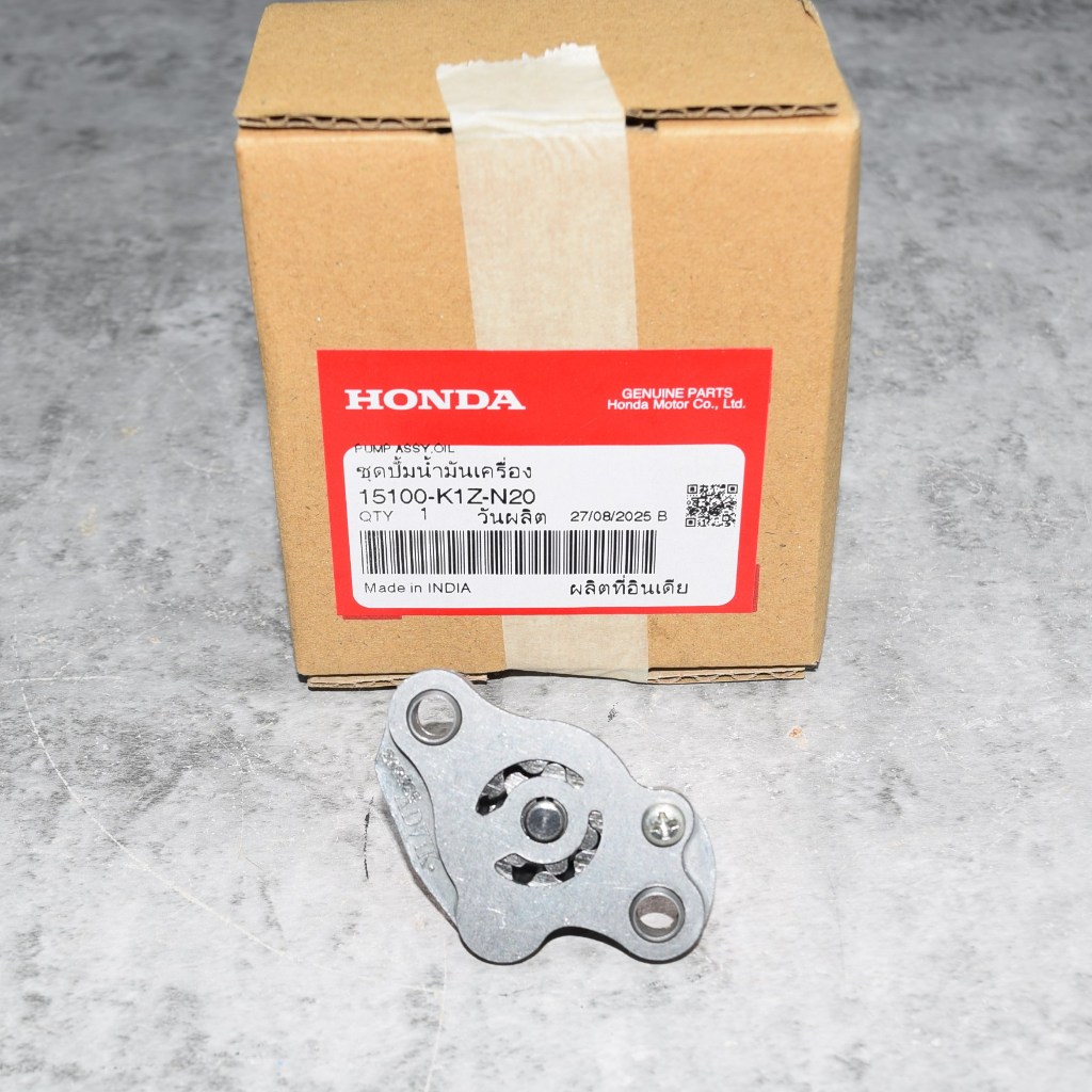 ปั้มน้ำมันเครื่อง PCX160 แท้ศูนย์ฮอนด้า ราคา/1ชิ้น 15100-K1Z-N20 ใช้แทน 15100-K0R-V00
