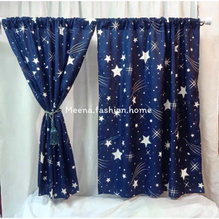 ผ้าม่านหน้าต่างสอดรางสอดลวดสลิงดาวขาวน่ารักมีหลายลายไห้เลือกลดราคา กดที่ตัวเลือกมีหลายลายสวยถูกและดีดีดี