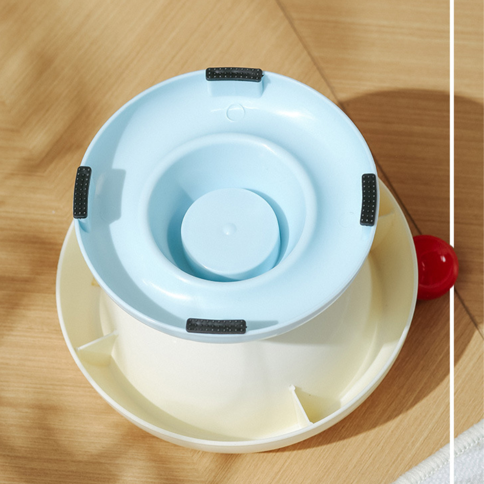 ถ้วยอาหารสัตว์เลี้ยง ถ้วยข้าวแมว ถ้วยข้าวสุนัข ถ้วยข้าวสัตว์เลี้ยง ชามอาหารสัตว์เลี้ยง ชามสแตนเลส ถอดออกได้ มียางกันลื่น - รูปที่ 4