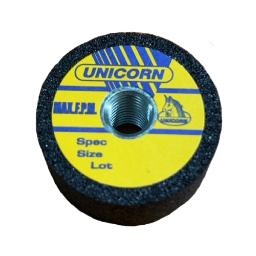 หินเจียรรูเกลียว ตราUnicorn  WA 46.3 P5B22451AN 39x19x9 mm. รับประกันจากผู้ผลิต