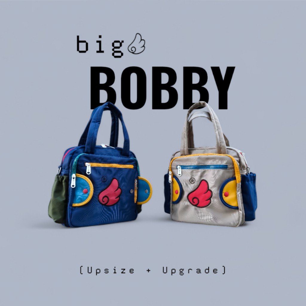 Fillymoowyรุ่นBigBobbyกระเป๋าอเนกประสงค์ปรับเป็นเป้สะพายหลังหรือครอสบอดี้ได้ในใบเดียว