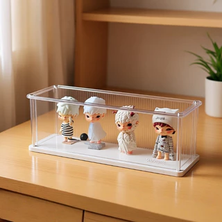 Dear Home ตู้โชว์ตุ๊กตา กล่องฟิกเกอร์ ตู้ใส่โมเดล กล่องโมเดล จัดเรียงเป็นชั้น โปร่งใส กล่องโชว์โมเดล