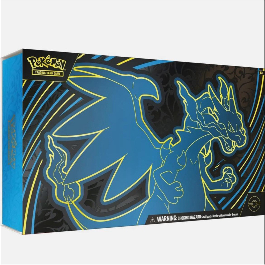 📌พร้อมส่งจากไทย🇹🇭 Phantasmal Flames - Mega Charizard X Ultra-Premium Collection | Pokemon TCG ENG