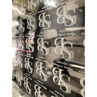 รับพิมพ์สติ๊กเกอร์ UV DTF ไม่จำกัดสี นูน เงา ติดแน่น กันน้ำ พิมพ์โลโก้ หน้ากว้าง 60*100 cm รอไม่นาน