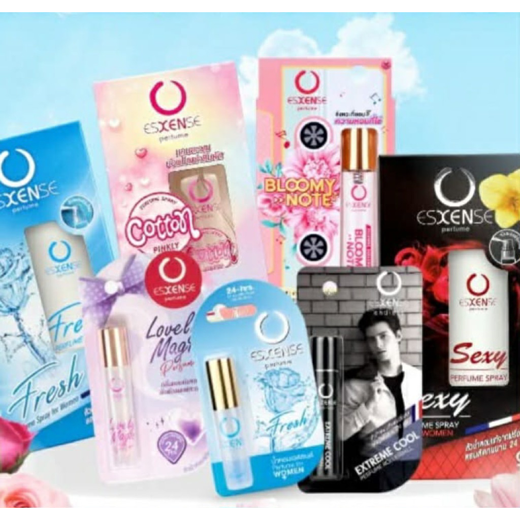 น้ำหอม เอสเซ้นส์ รวมไอเทม ความหอม esxense perfume sexy fresh extreme cool