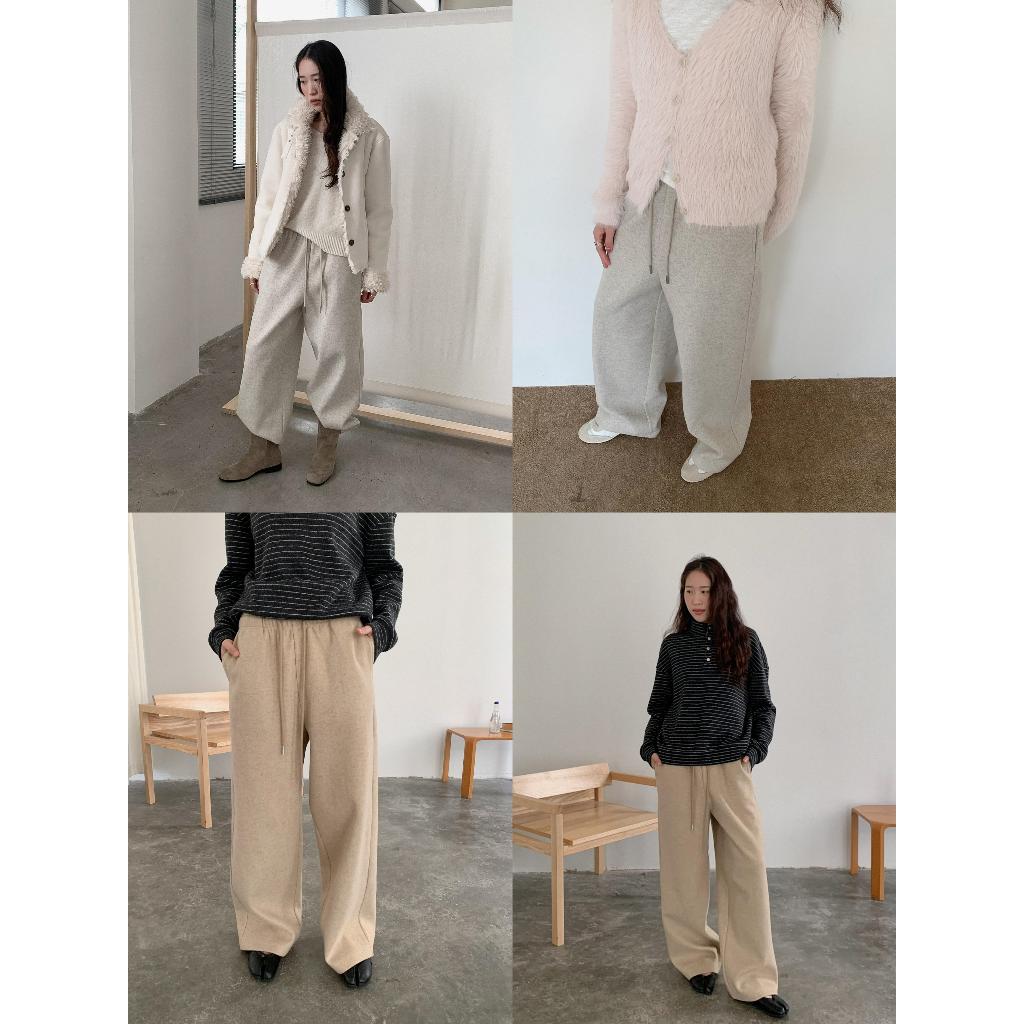 INBYIN - กางเกงวอร์มผ้าหนา IBY SWEATPANTS - I3155