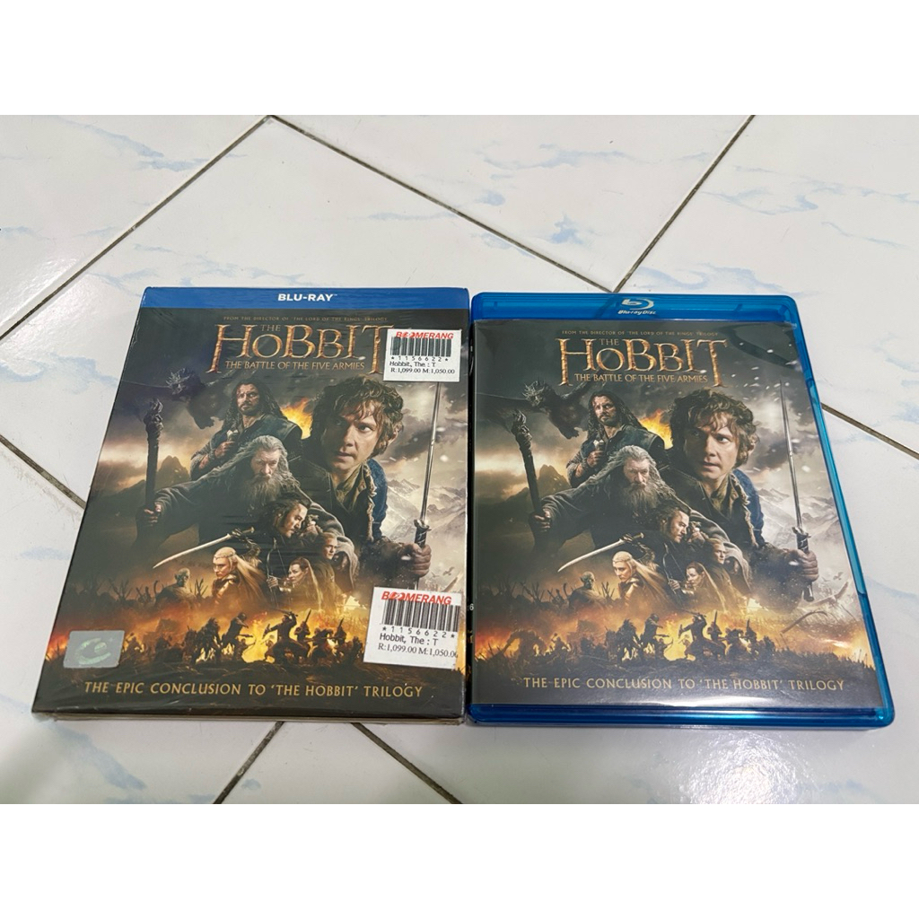 Blu-ray : THE HOBBIT - THE BATTLE OF THE FIVE ARMIES.