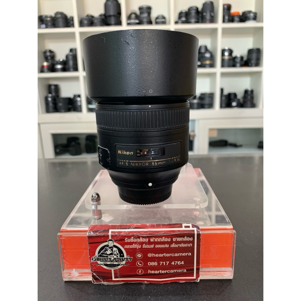Nikon 85mm F1.8G ครบกล่อง