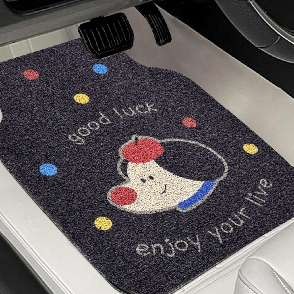 🏷️[Home] พรมปูพื้นรถยนต์ พรมดักฝุ่นในรถงาน PVCด้านหน้า+หลัง พรมในรถยนต์ พรมรถยนต์ ถาดรองพื้นรถยนต์ ลายแบบให้เลือก - รูปที่ 5