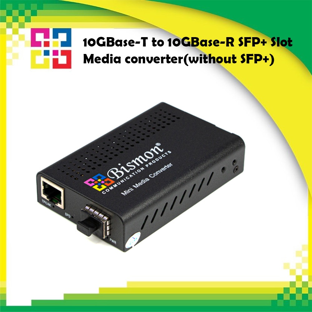 B1-3630-10GSFP 10GBase-T to 10GBase-R SFP+ Slot Media converter(without SFP+) - BISMON